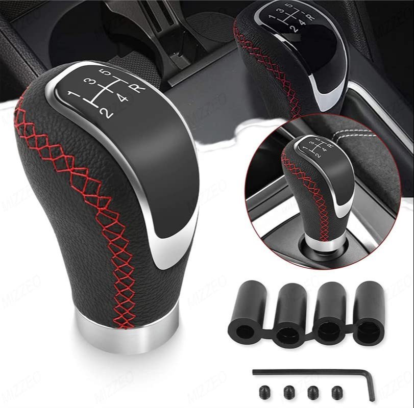Leatherette 5 & 6 Speed Manual Gear Shift Knob