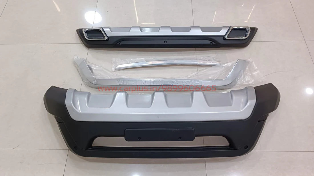 Toyota Fortuner 2021 ABS Guard ( Front + Rear ) Bumper