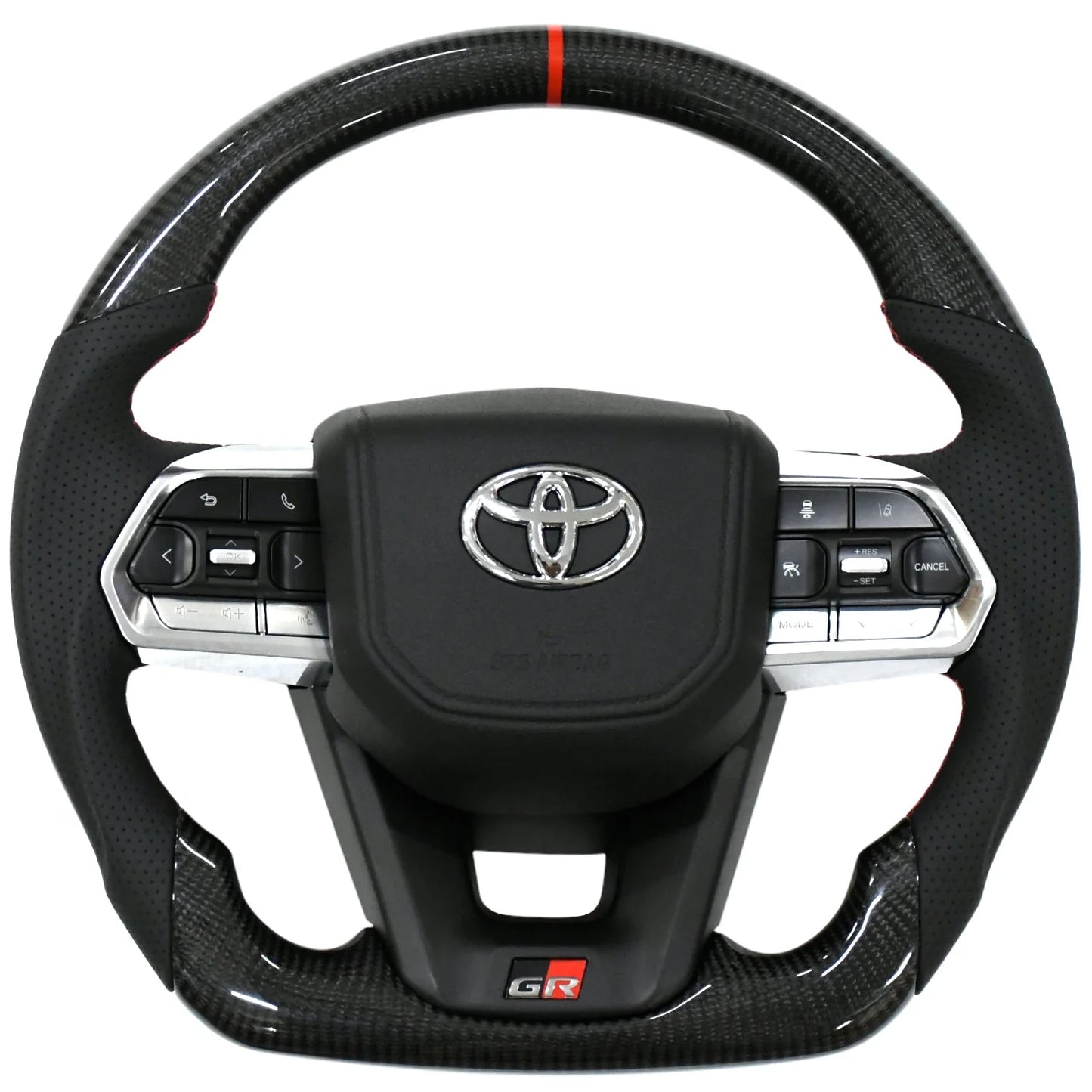 LC300 Steering Wheel Real carbon