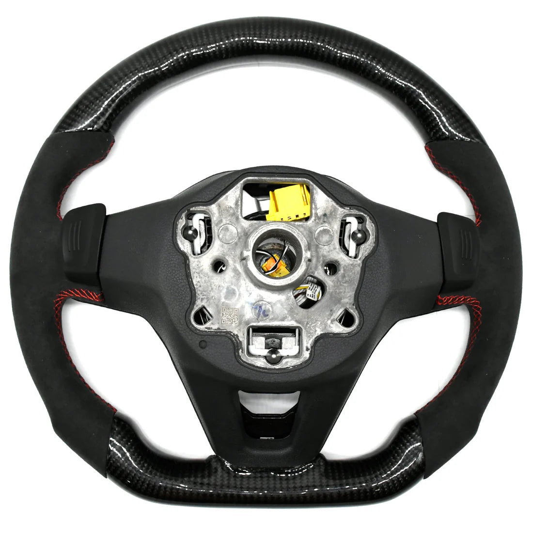 LED Alcantara Steering Wheel for Volkswagen Polo MQB 2014-2023