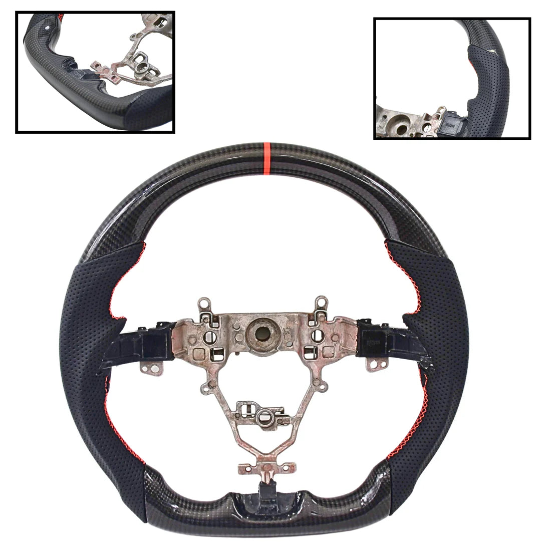 Carbon Fibre Steering Wheel for Maruti Suzuki Swift