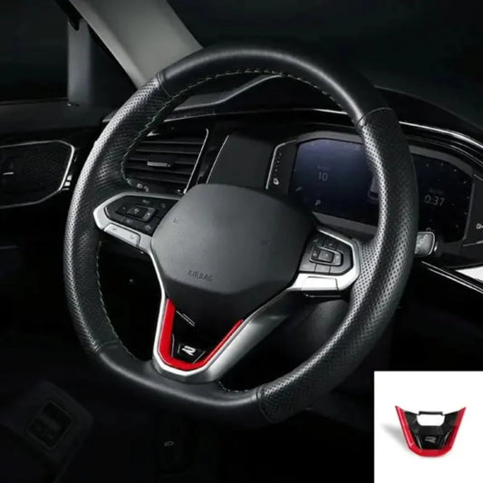 Steering Wheel Trim R Line Logo for Volkswagen Virtus
