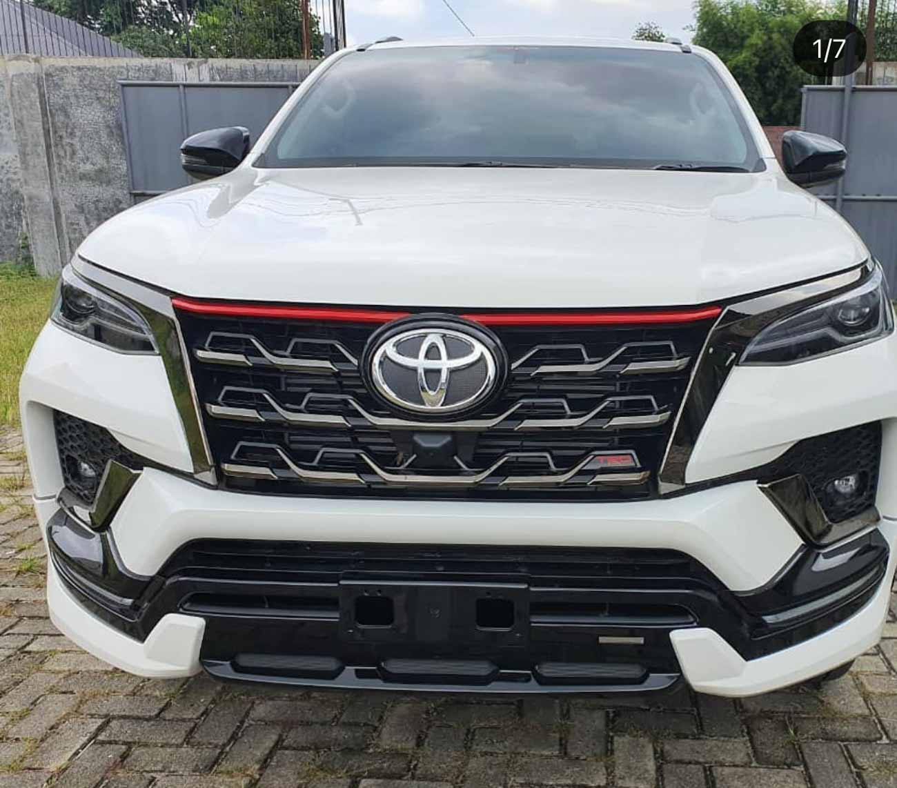 Toyota Fortuner 2021 TRD Grill with Redline