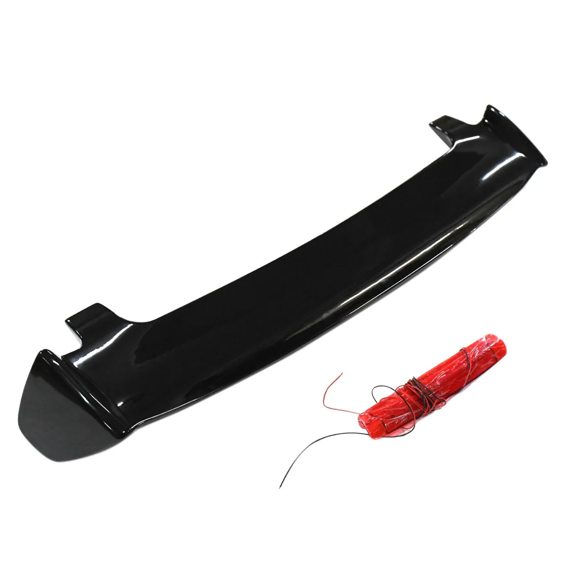 Universal Rear Spoiler With Real Lamp For Hatchback 2 Generation