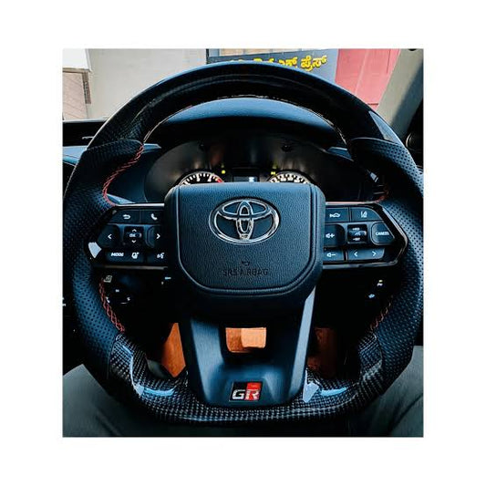LC300 Steering Wheel Real carbon