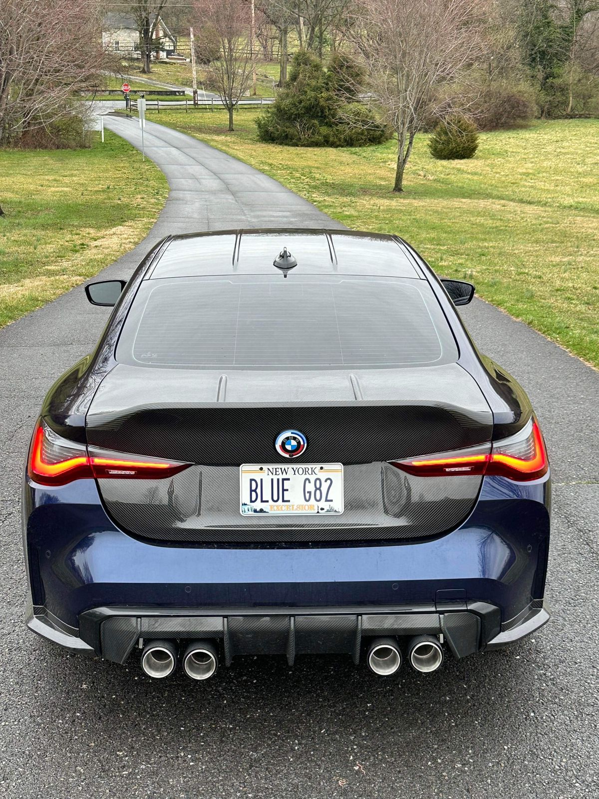 BMW M4 G82 Carbon Trunk and Bonnet Hood