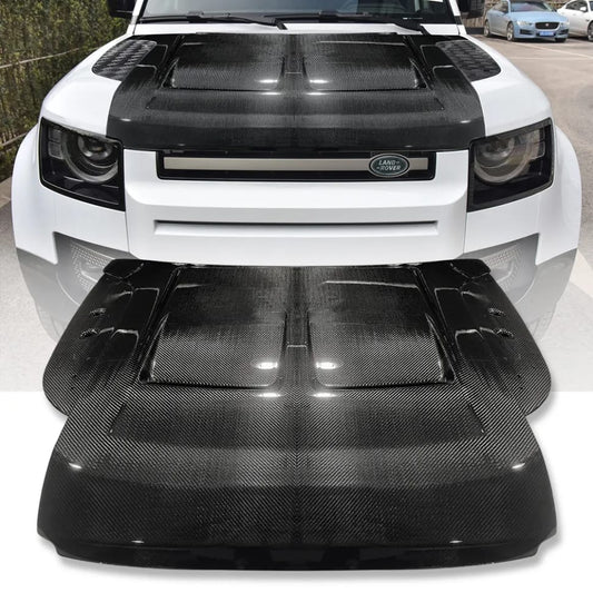 DEFENDER CARBON BONNET HOOD