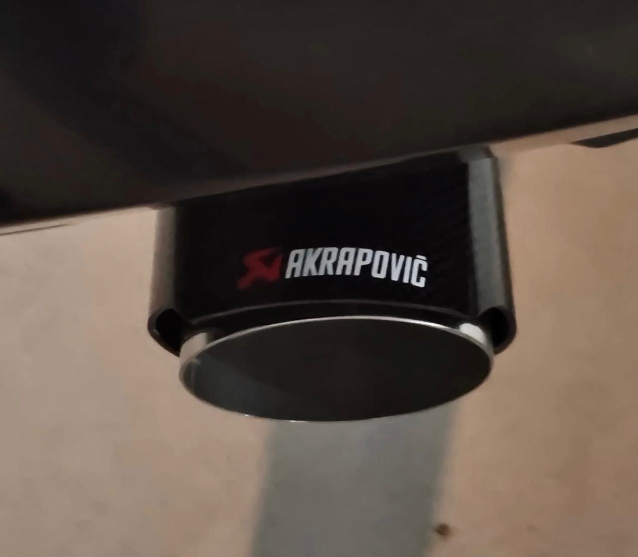 Akrapovic Exhaust Tip | Car Exhaust Single Tip