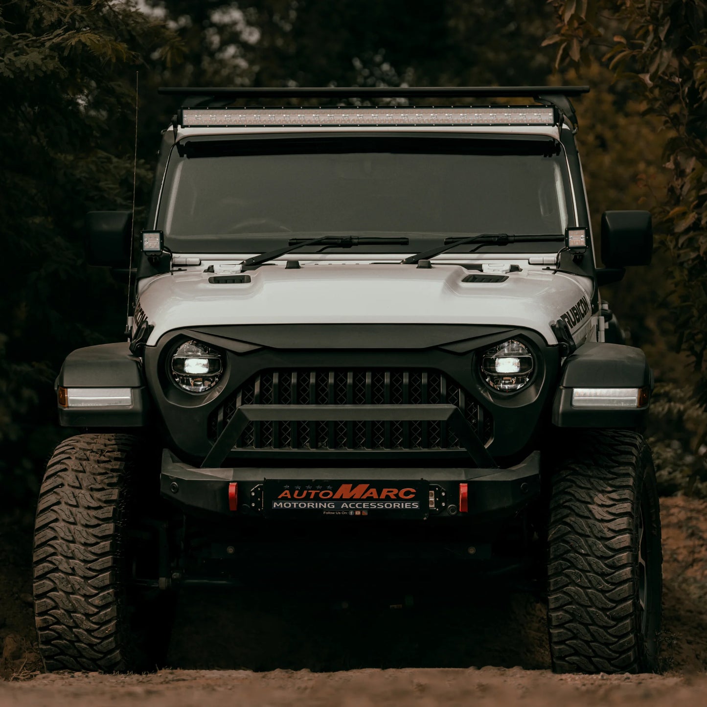 Jeep Wrangler Front Roof Light