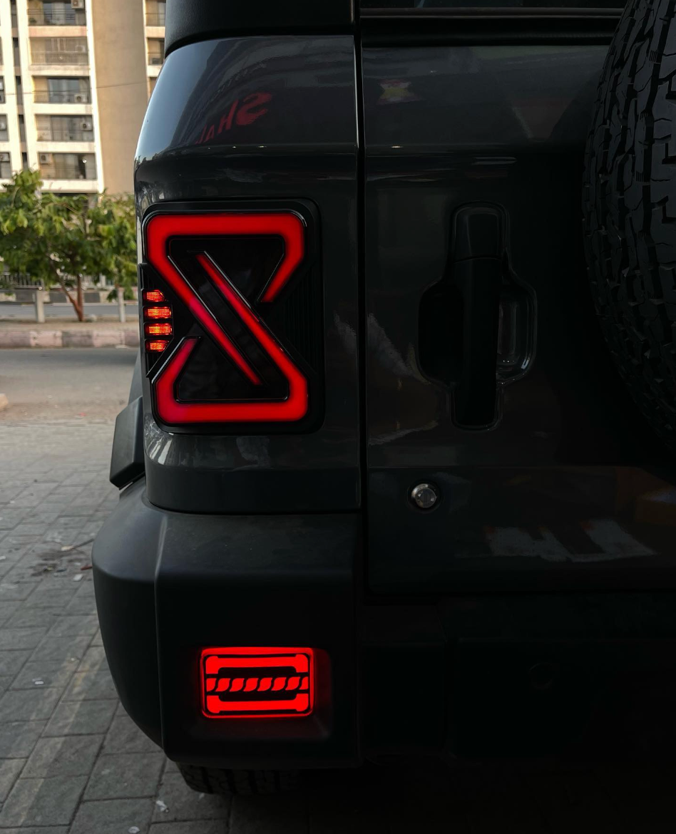 Mahindra Thar X Design Tail Lights