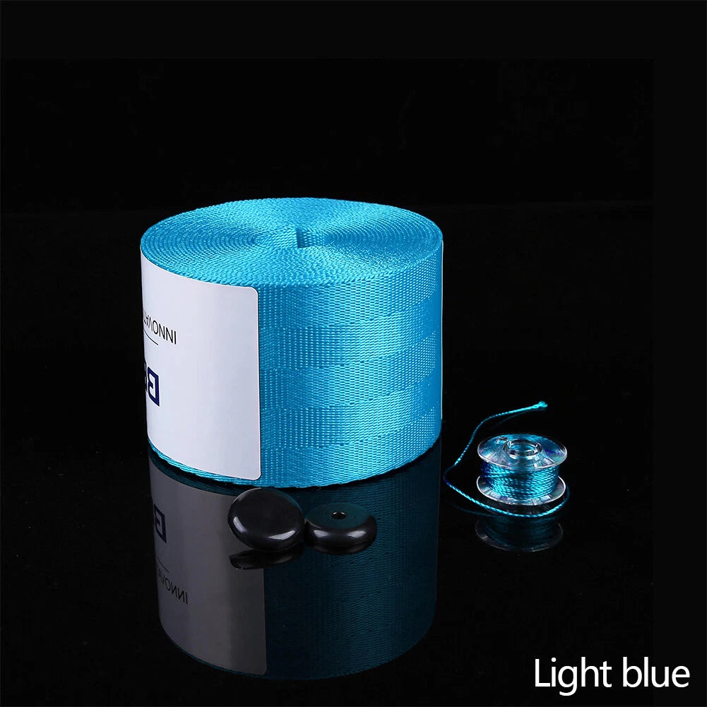 Car Color Seat Belt Replacement Renewal Webbing Racing Belts Straps