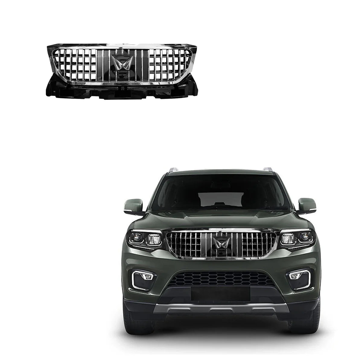 Maybach style Grill for Mahindra Scorpio-N