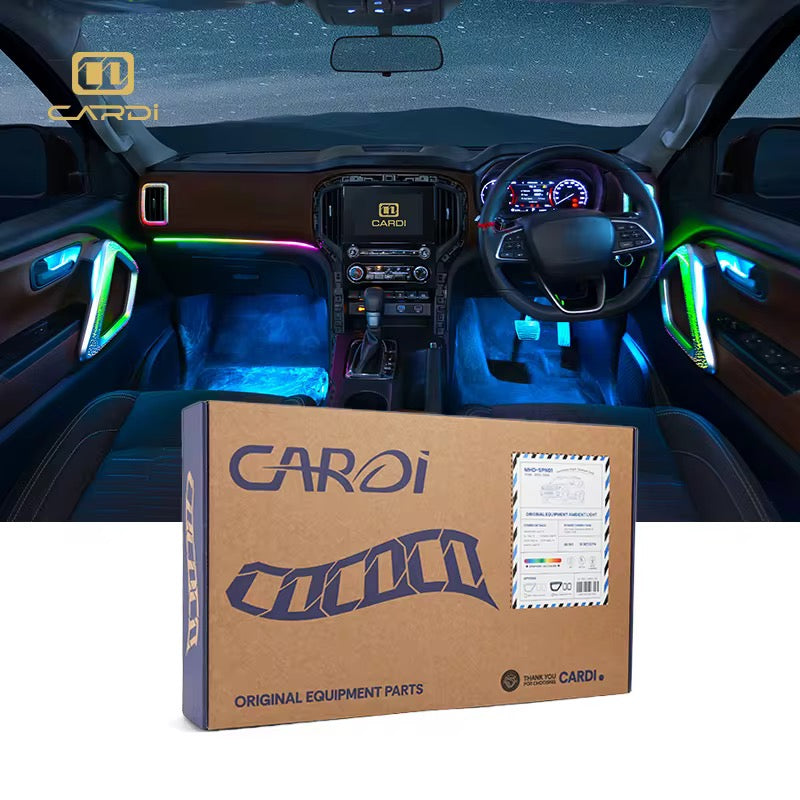 Cardi Ambient Light Kit for Scorpio N – Plug & Play LED Interior Lighting
