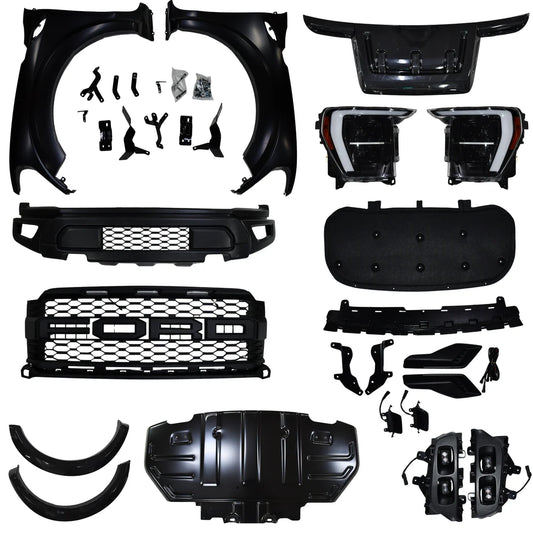 Body Kit for Ford Endeavour (2016+) Upgrade to Raptor F150 (2022)