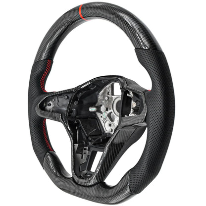 Carbon Fiber Steering Wheel for Volkswagen Virtus Manual
