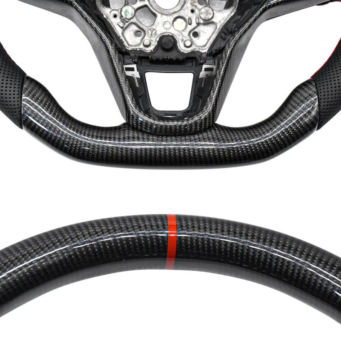 Carbon Fiber Steering Wheel for Volkswagen Virtus Manual