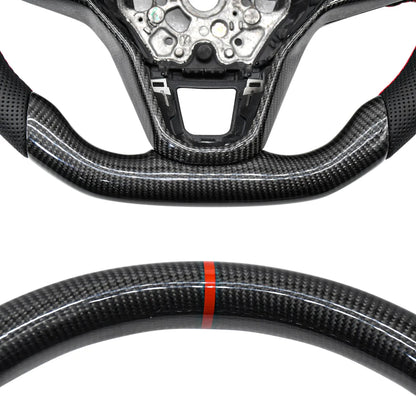 Carbon Fiber Steering Wheel for Volkswagen Virtus Manual