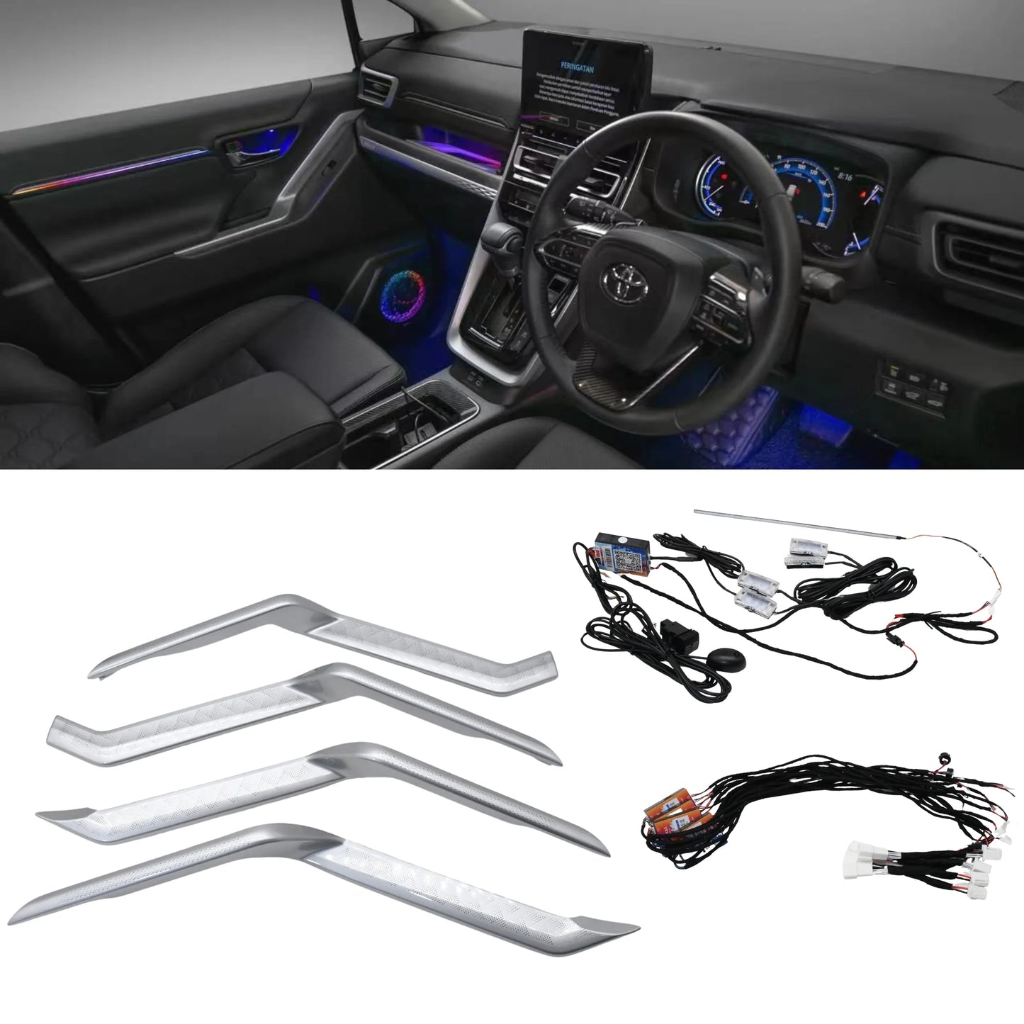 INNOVA Hycross Sliver Ambient Light