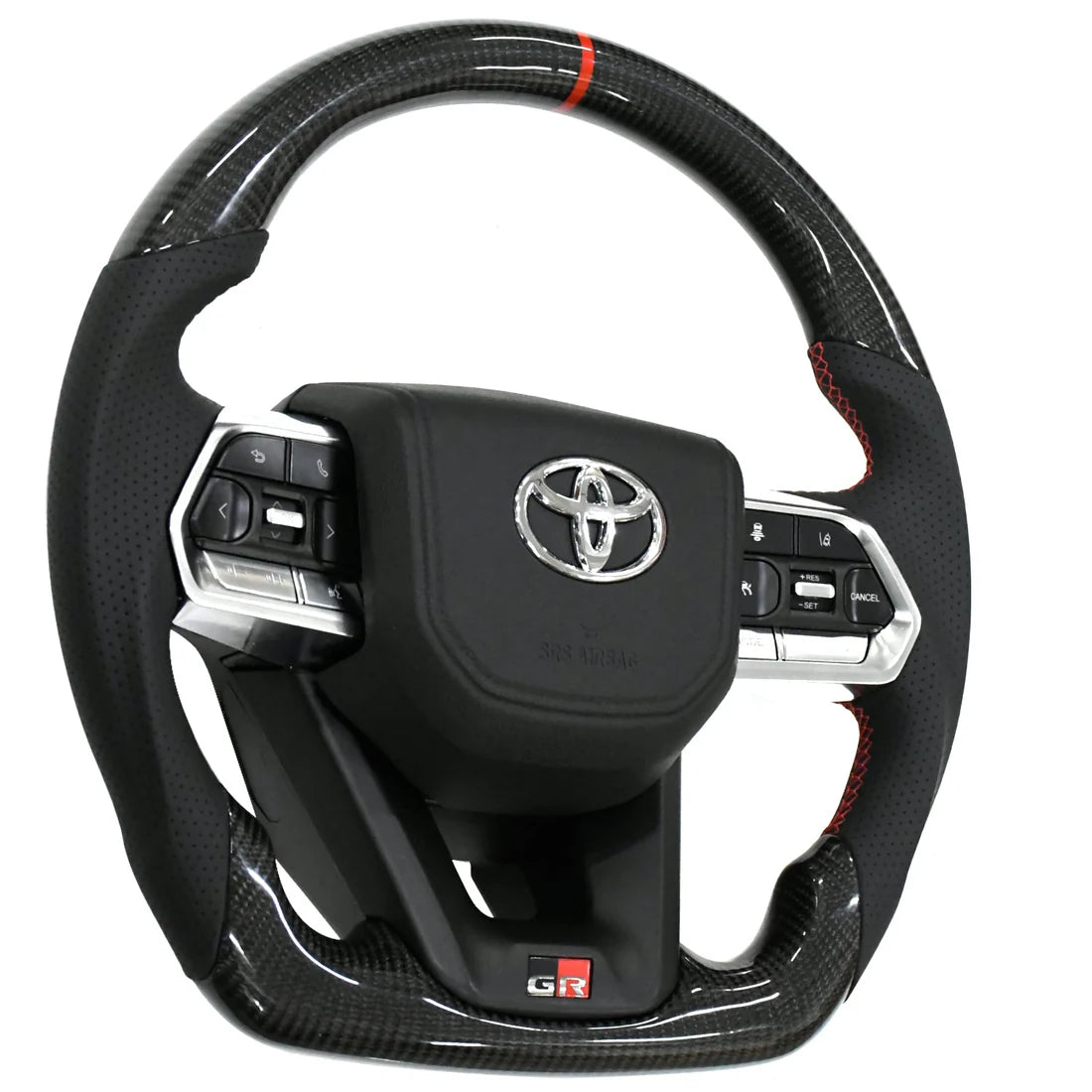 LC300 Steering Wheel Real carbon