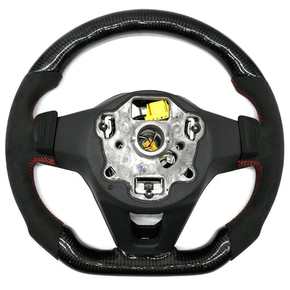 LED Alcantara Steering Wheel for Volkswagen Polo MQB 2014-2023
