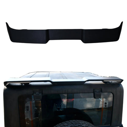 Rear Spoiler Matte Black With Light for Mahindra Thar ROXX