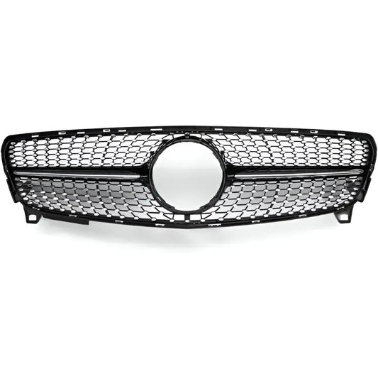 Front Bumper Grill for Mercedes Benz Diamond Silver 2016