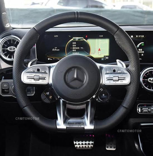 Mercedes AMG Steering wheel Leather