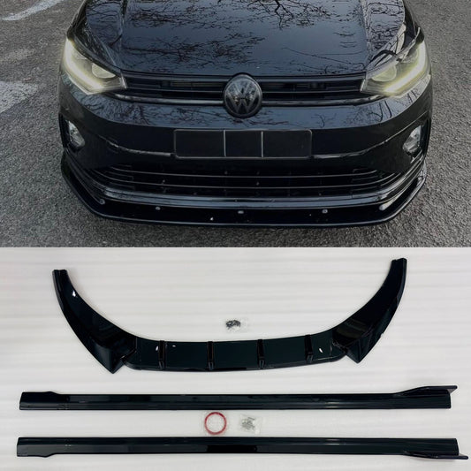 DEDICATED BUMPER LIP SPLITTER AND SIDE SKIRTING ABS QUALITY🔰