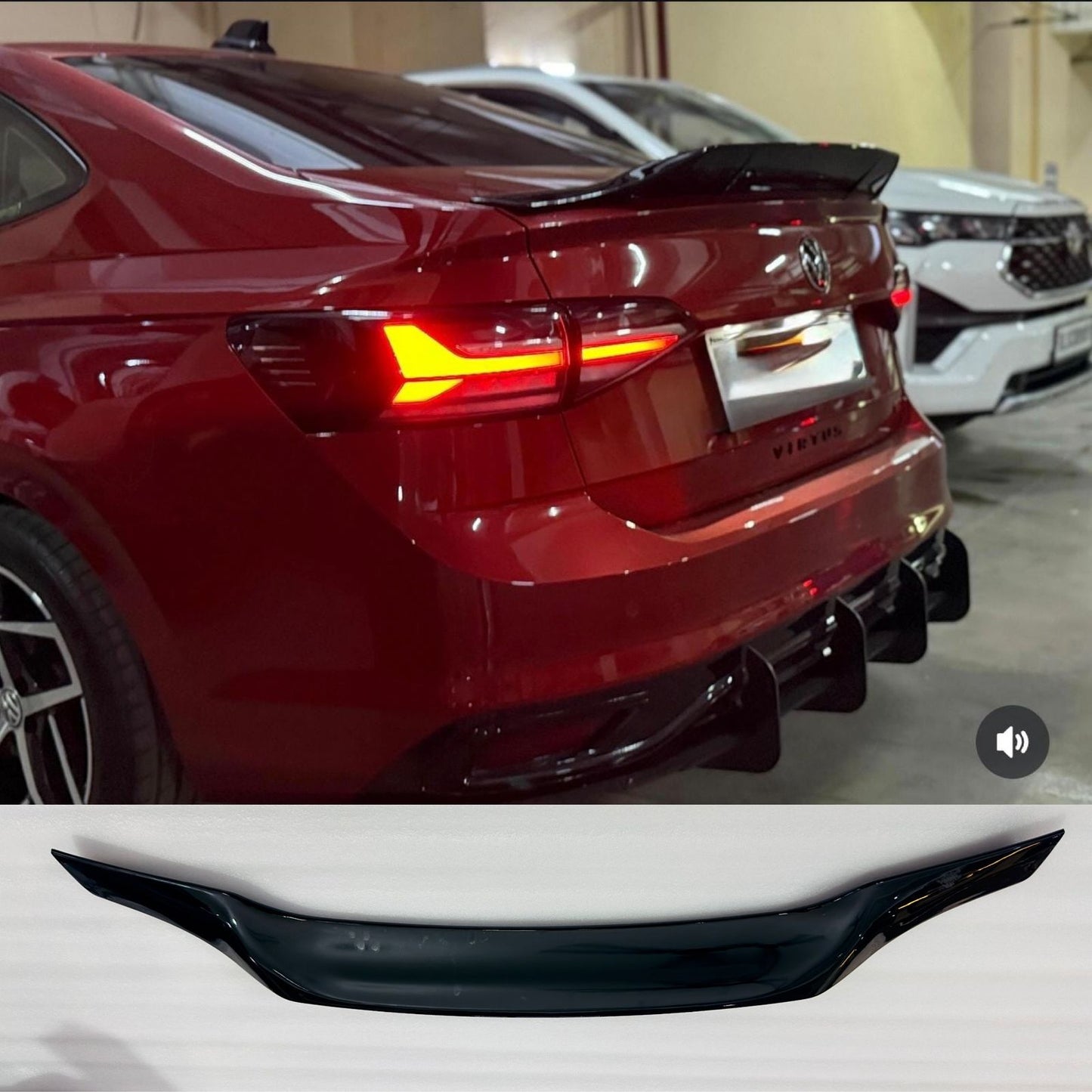 VW VIRTUS SKODA DUCK TALE REAR SPOILER