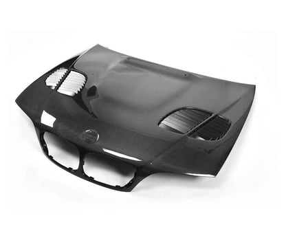 BMW E46 DRY CARBON HOOD GTR STYLE