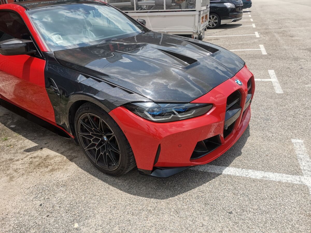 BMW M4 G82 Carbon Trunk and Bonnet Hood