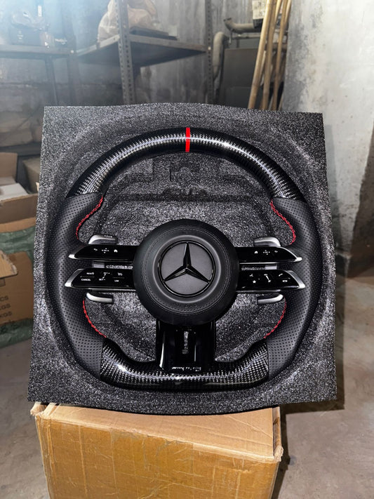 NEW STYLE AMG STYLE CARBON STEERING WHEEL