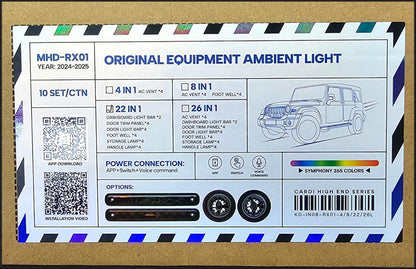 THAR ROXX AMBIENT LIGHT CARDI 22 In One OR 26 In One