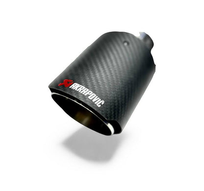Akrapovic Exhaust Tip | Akra Matt Carbon Single Tip