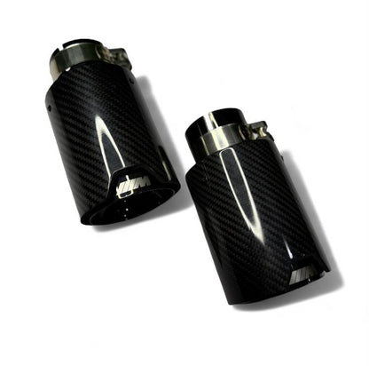M Performance Carbon Fiber Exhaust Tip | BMW M Style Single Tip