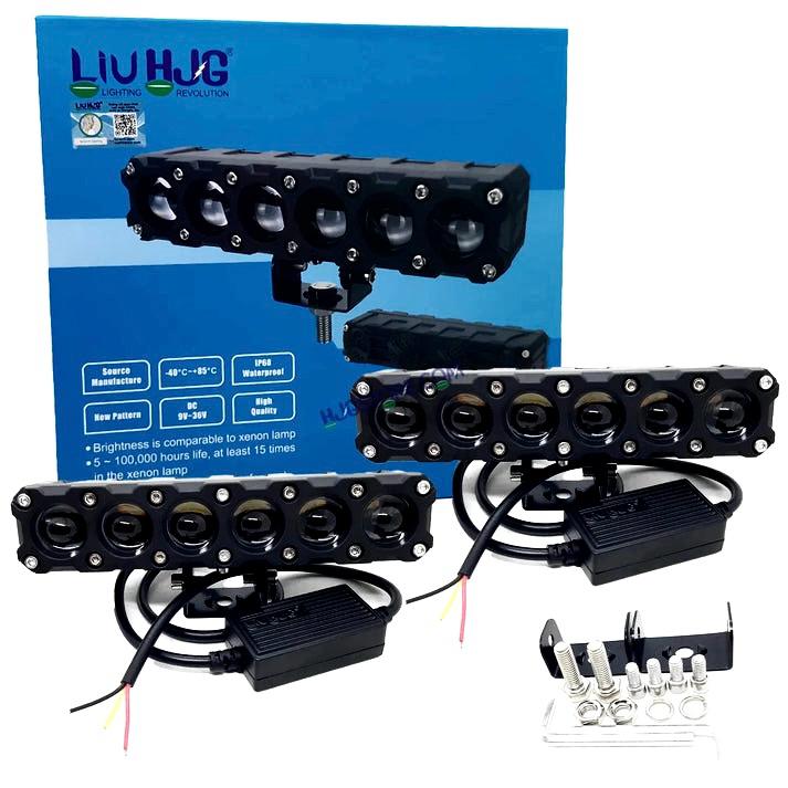 HJG 6 Lens Auxiliary Fog Lights