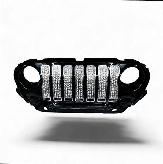 Thar 7 Slot Black Wrangler Style ABS Front Grill