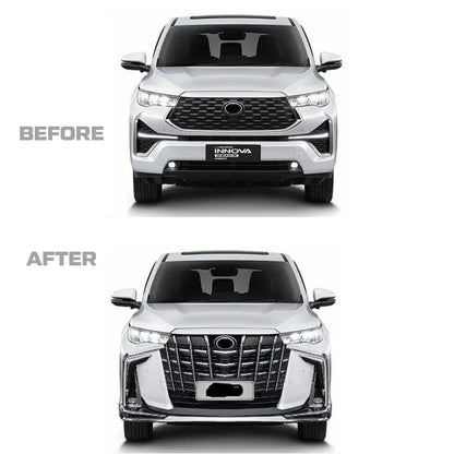 Front,Rear Alphard Bumper Body Kit for Innova Hycross