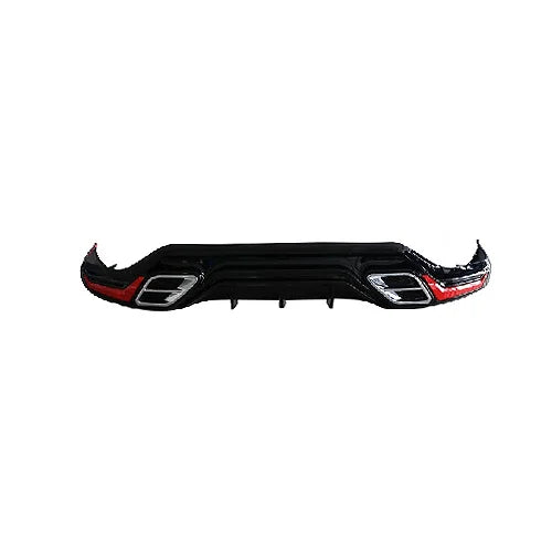 Toyota Fortuner Legender Rear Body Kit Black Painted
