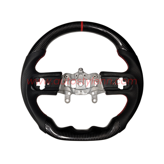 Jeep Wrangler Carbon Steering