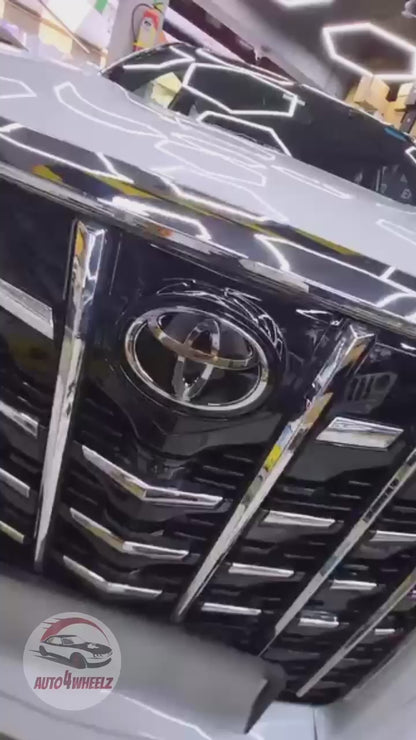 Front,Rear Alphard Bumper Body Kit for Innova Hycross