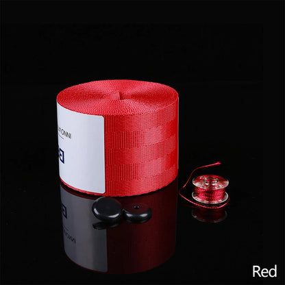 Car Color Seat Belt Replacement Renewal Webbing Racing Belts Straps
